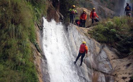 Canyoning in Nepal