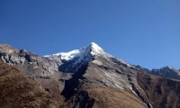 Pisang Peak View from Lower Manang