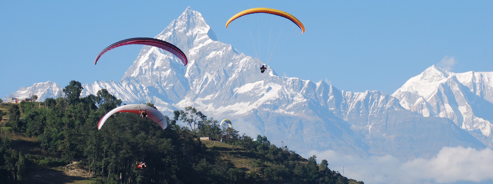 Paragliding in Pokhara