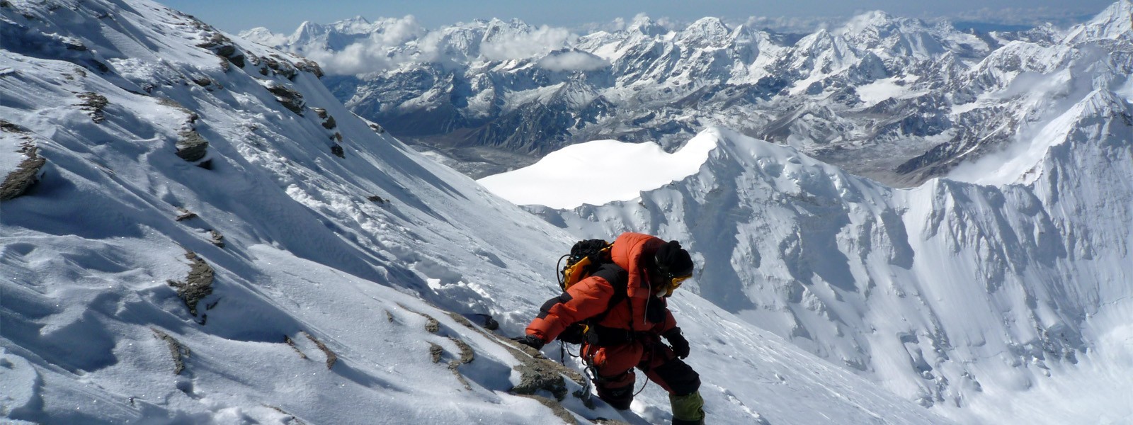 Cho Oyu Climbing Tibet side