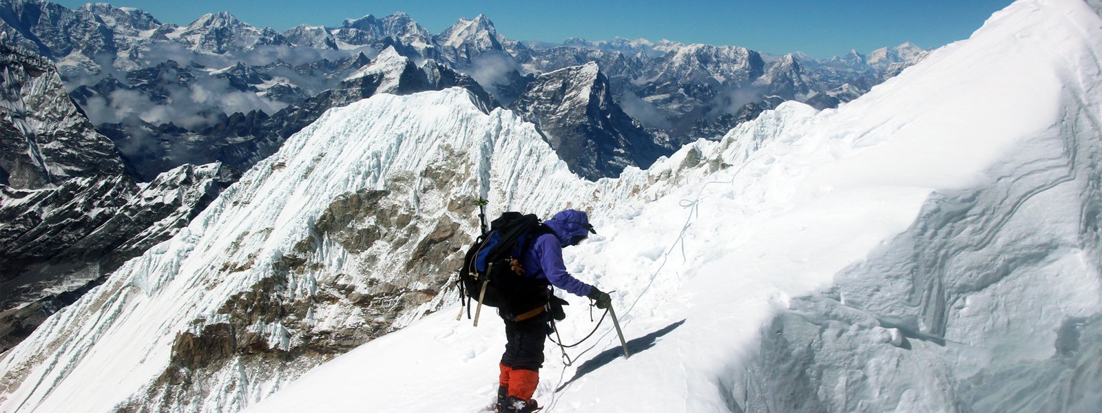 Climbing Mt. Baruntse Peak - Khumbu Region Nepal
