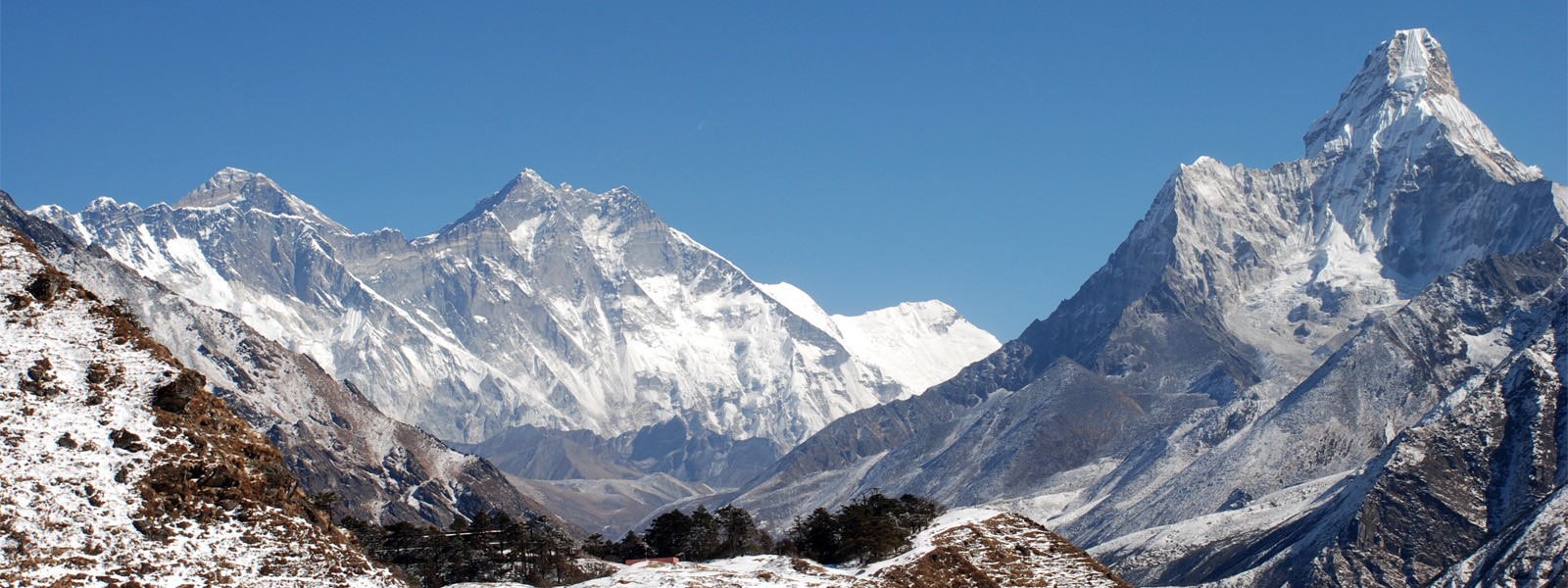 Mt. Everest and Ama Dablam Views