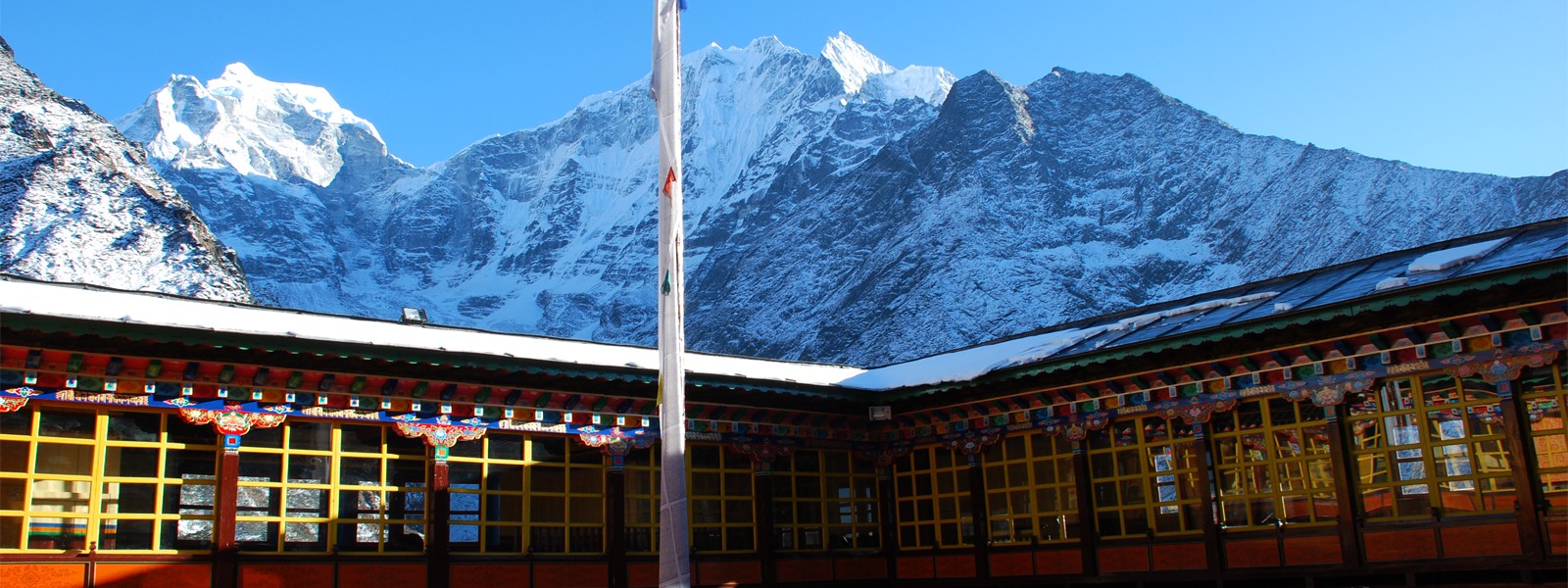 Everest View with Mani Rimdu Festival