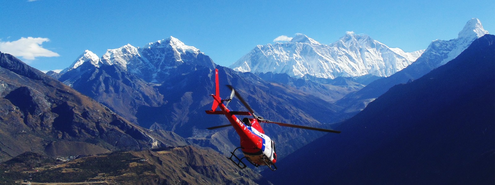 Helicopter Flights to Everest