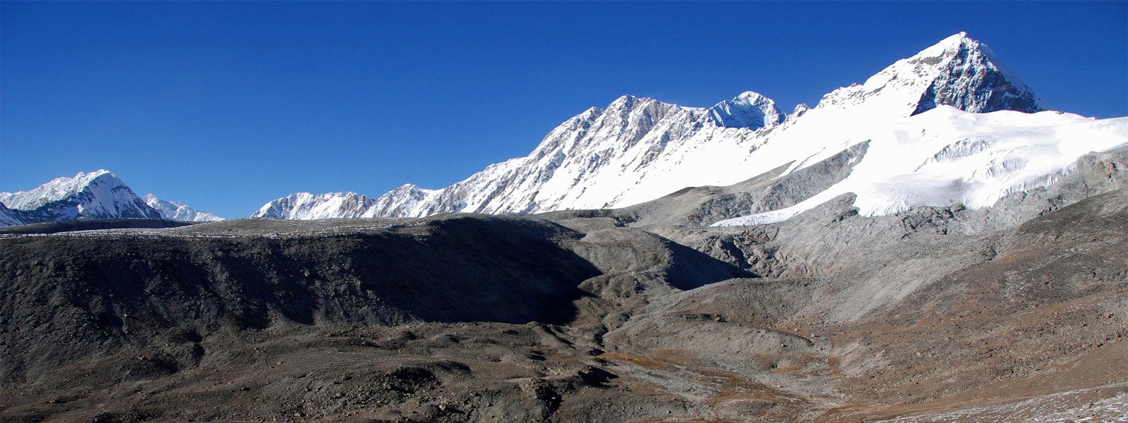 Mt. Shishapangma southwest face expedition in Tibet region