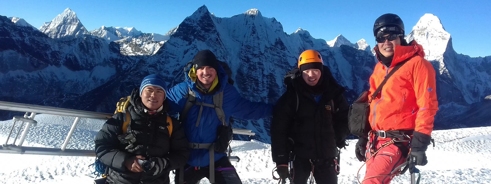 Imja Tse Peak (Island Peak) Khumbu Valley