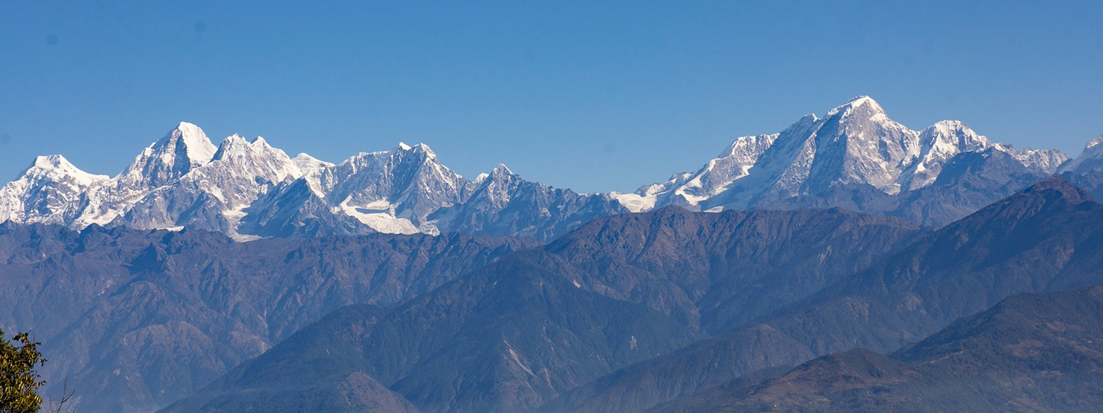 Day Trip in Nepal - Mountain view from Nagarkot Hill