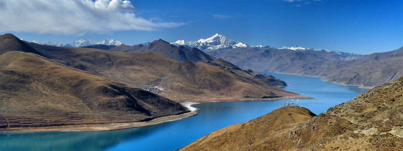 Beijing Lhasa and Kathmandu Tours - Yamdrok Lake