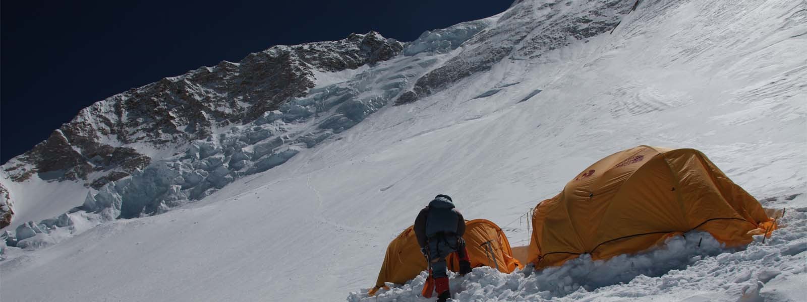 Mt. Makalu Expedition camp 4