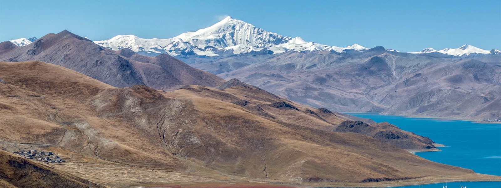 Ganden and Samye Monastery trekking with Yamdrok Lake