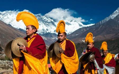 Everest View and Mani Rimdu Festival