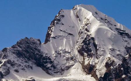 Ganja-La Chuli Peak 5,844m. Naya Kanga