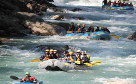 Marshyangdi River Rafting